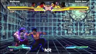 Wolfkrone vs Kelvin Jeon - Street Fighter x Tekken - NCR11 Top 8 Qualifier Match