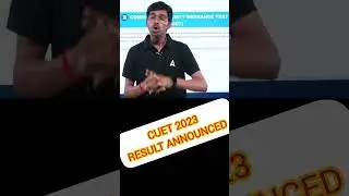 CUET 2023 Result Announced? 😱📢📢    #cuet2023 #cuetresults