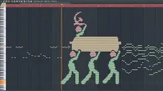 What Coffin Dance Sounds Like - MIDI Art