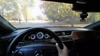POV shot of the cls55 with headers only #amg #modifiedcar #fyp 