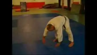 UKEMI;  JUDO Forward Roll with Side Break-fall 前方回転受身