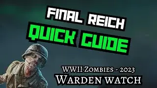 (2023 COD WWII Zombies) The Final Reich Quick Main Easter Egg Guide