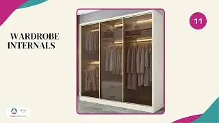 ✨ Smart Wardrobe Internal Design Ideas | Curated by ID. Nikita Himthani | BVM INTSOL Pune
