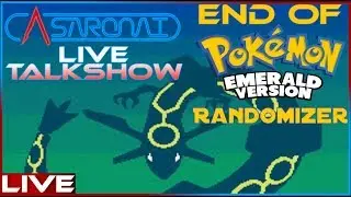 Asaronai Live Talkshow + End of Pokemon Emerald Randomizer, 