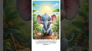 🌱 Patience is Power! | Jungle Class with Mr. Leo 🦁 | Ella the Elephant Learns Patience #kidsstories