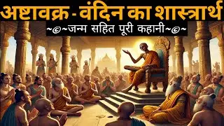 महाज्ञानी ऋषि अष्टावक्र की कहानी | Astavakr vandin shastrarth | Astavakr geeta | वंदिन और अष्टावक्र