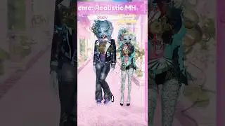 realistic monster high w/ @SkttlzInventory | #dti #dresstoimpress #dtiupdate #monsterhigh #roblox