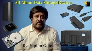 All About Data Storage Devices by Mr. Vipin Goje in Hindi