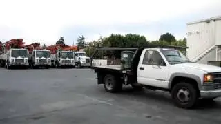 2002 Chevy Silverado 3500 HD Flat Bed Utility Truck