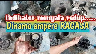 Dinamo Ampere RAGASA indikator nyala redup
