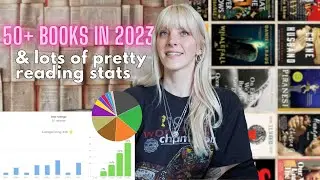 все книги, которые я прочитала в 2023 году (+ статистика!) 📖 📈 | BookTube: обзор года, жанры, пять звёзд и многое другое ✨