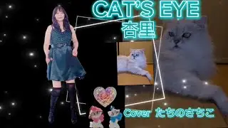 【CAT’S EYE】杏里/歌ってみた/💚🐈‍⬛