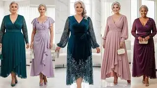 A Timeless Wrap Style Dress Collection for Elegant Weddings / AI Concept