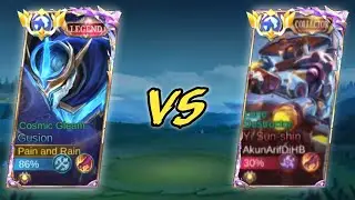 FIERCE BATTLE!!! BETWEEN JUNGLE ASSASSIN (moment very stressful) - mobile legends