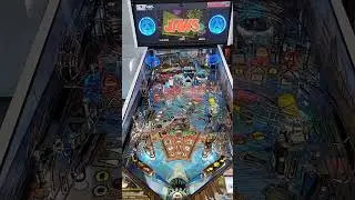 Jaws pinball. #Arcade #arcadegame #arcadegames #indiearcadewave #pinball