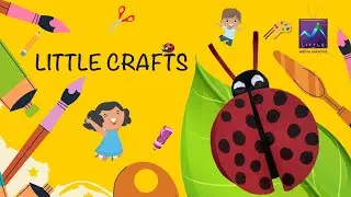 Paper Bug | பூச்சி  | Tamil Craft video for kids | Mediamasons Little | Easy Paper craft