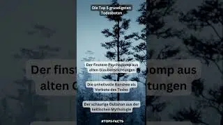 Die Top 5 gruseligsten Todesboten
