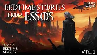 Bedtime Stories from Westeros and Essos | Game of Thrones Fantasy Stories with Rainy Ambience
