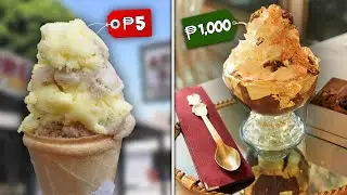 CHEAPEST vs MOST EXPENSIVE Ice Cream in the Philippines!