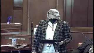 Senate Floor Remonstrance - Cameron Brink | April 5, 2021
