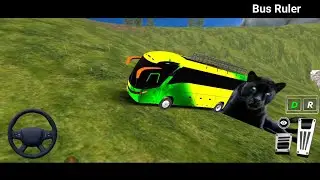 Offroading Bus Gameplay | Coach Bus Simulator India Off-road Game 3D | Bus Driving Simulator 2025