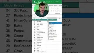 Como mudar o tamanho da letra no Excel - Mai&uacute;scula e min&uacute;scula #excel