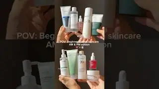 Beginner friendly Korean skincare routine 💖✨🐰 #skincare #koreanskincare #kbeauty #anua