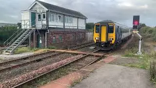 Northern Class 156 496 at Maryport Railway Station