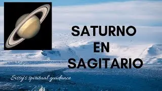 Saturno en sagitario en tu carta natal