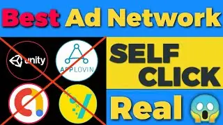 Best Ad Network For Self Click🔥