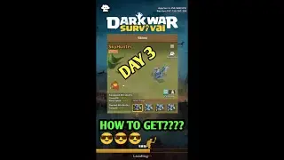 Dark war survival Lord of Wasteland Day 3 @KamatayanGMechanics
