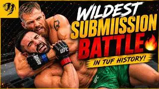 Wildest Submission Battle in TUF History! 🔥