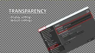 GIMP - How To Change Transparency Display & Default Settings