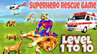 Police Animal Robot Rescue Mission - Level 1 to 10 Full Gameplay (Android/iOS)