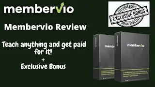 Membervio Demo & Review + Exclusive Bonus || Teach anything and get paid for it!