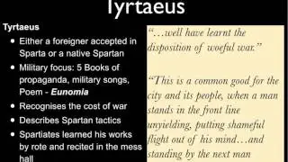 Spartan writingand literature HSC
