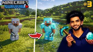I Switched To Diamond Armor In Minecraft Survival #3