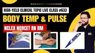 Body Temperature 🌡️ & Pulse ❤️ | Top MCQs for NORCET | RRB ESIC DSSSB Concept + MCQs