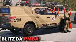 POLÍCIA MILITAR REALIZA BLITZ NA CAPITAL BAIANA | VARIAS APREENSÕES - GTA 5 POLICIA