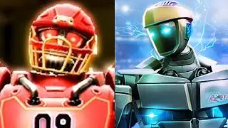REAL STEEL WRB Crusher VS Ambush & Atom & Blockbuster & Dreadlord & Noisy Boy & Fat Boy & Tackle