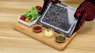 Hotstone cooking!Indoor BBQ Secret: Cook Perfect Steak Without Fire