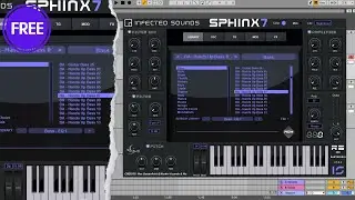FREE VST Rompler Synthesizer Sphinx 7
