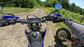 WR250R and KTM350 - A weekend in Stockbridge, Vermont