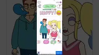 Draw HappyQueen level 143,144, 145,146,147,148,149,150,151,152,153,154 Solution walkthrough answers.