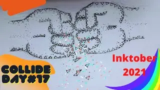 Inktober #2021| Day #17 | How to Draw Collide|  Easy for beginners in easy steps | Anyone Can Draw