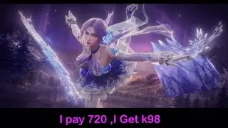 PUBG MOBILE NEW SKIN 2026 ( 720 UC I Get k98 GLACIER 👌)