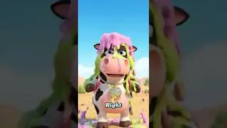 Clarabelle the Cow and the Giant Ice Cream 🍦🐄  #KidsCartoon #shorts