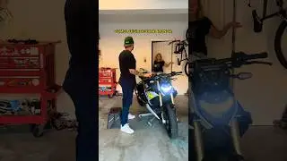 Assim que eu fujo de uma bronca 😂 | BUW LIFE |  #automobile #smartphone #bike #mt15 #motovlog