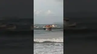 Mar agitado arma&ccedil;&atilde;o Florian&oacute;polis SC.