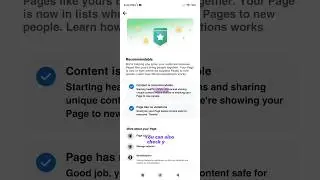 How To Check FB Page Recommendation Status #shortsvideo  #youtubeshorts  #shorts
